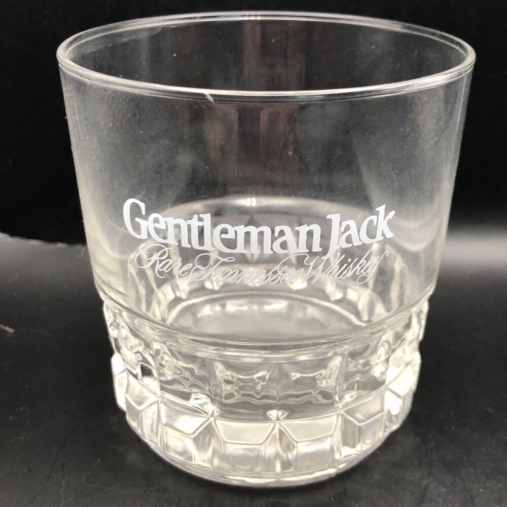 Gentleman Jack Rocks Glass Tumbler Rare Tennessee Whiskey Jack Daniels